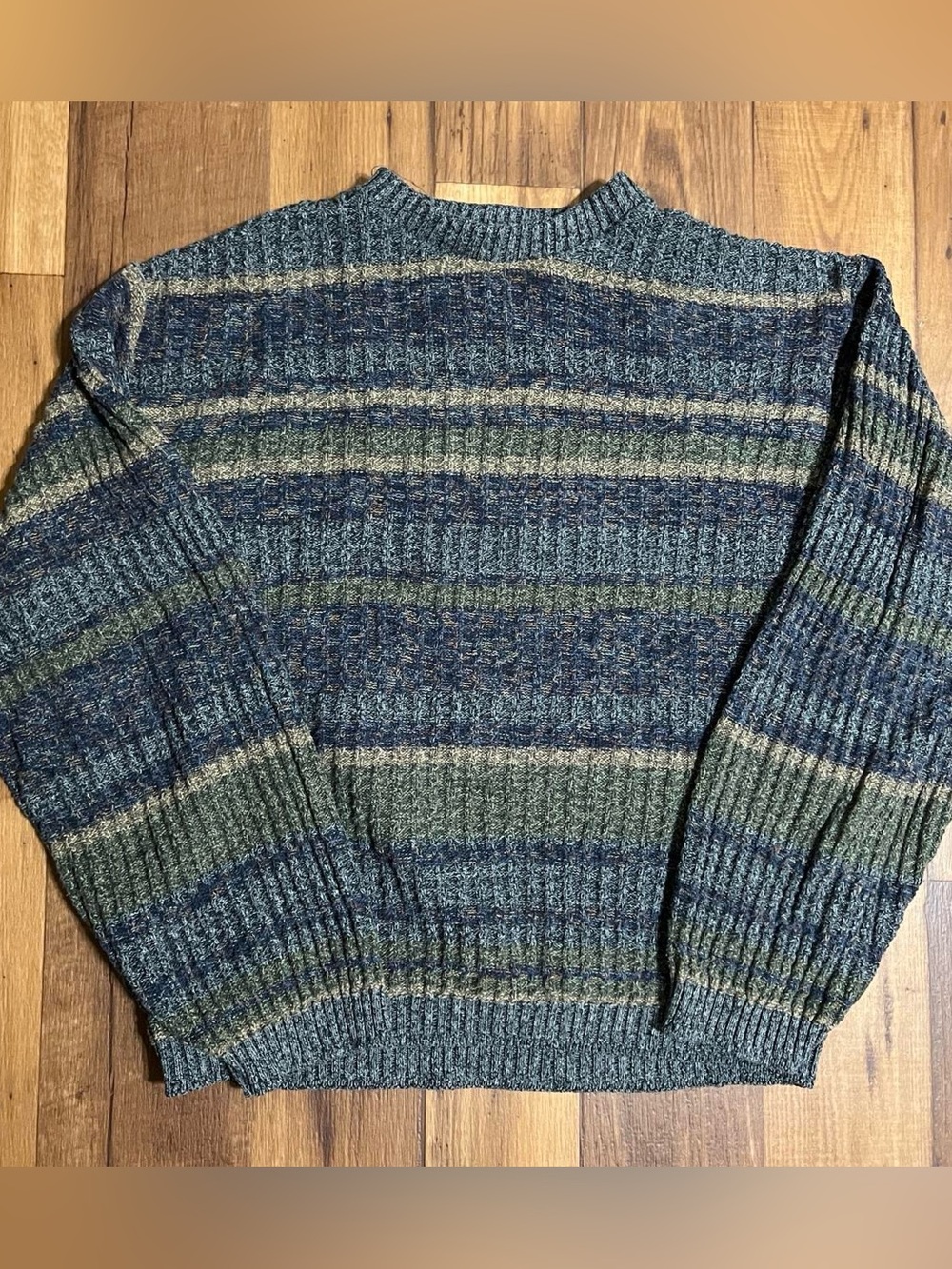 Fieldmaster Knit Sweater Men’s XXL Grandpa 90s Cottage Granola Pullover Sweater